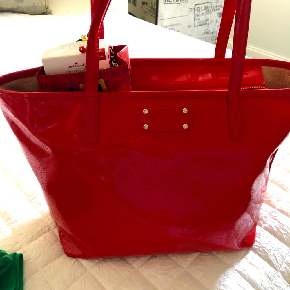 Kate Spade Tote with hearts